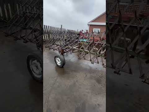 Самодельная сцепка борон #борона #сельхозтехника - YouTube