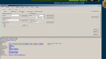 How to Factory Unlock 2330C DCT 4 RSA UNLOCK via UNIVERSALBOX