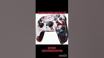 BLOODY ZOMBIE CONTROLLER- PS5 CONTROLLER #shorts  #ps5 #ps5controller #amazon #amazonfinds #gaming