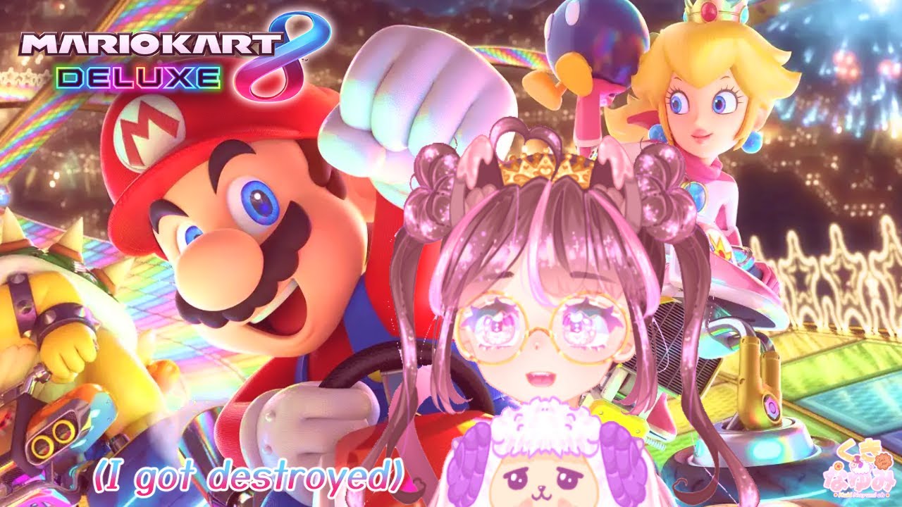 🎀 I play Mario Kart 8 for the SECOND time in my lifetime (It's actually