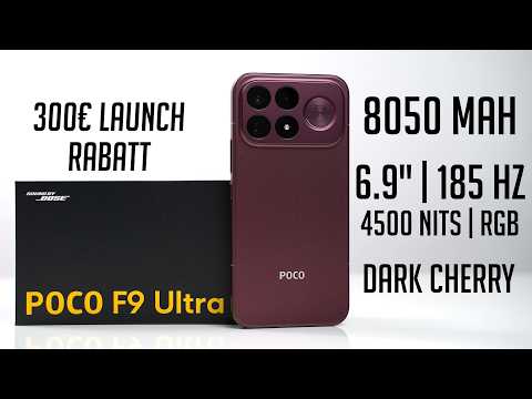 Meine Erwartungen sind riesig: Poco F9 Ultra Unboxing & Erster Eindruck (Deutsch) | SwagTab