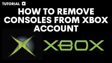 How to remove consoles from Xbox account