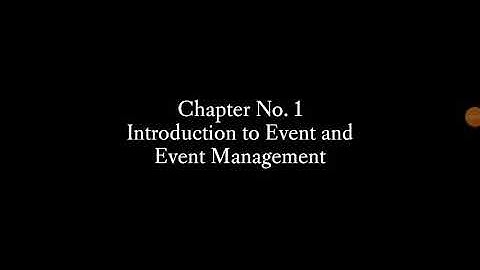 Introduction to Event Management