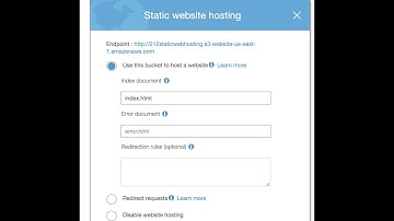 AWS:- Host a static website on Amazon S3