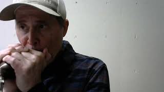 "Feelin' For The Blues" by David Barrett, Bending Song Example #2, BluesHarmonica.com