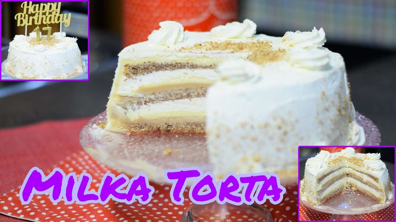 Najkremastija lagana i nezna Milka Torta/ omiljena torta moje dece 👨‍❤️‍👨Torta broj 1.👍🏻🎂🍰