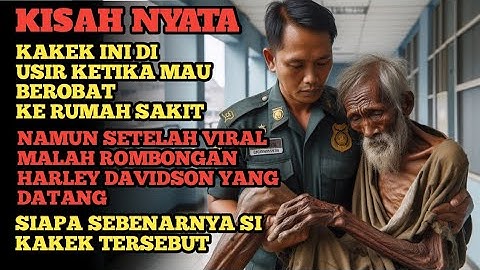 KISAH NYATA SEORANG KAKEK DI USIR KETIKA MAU BEROBAT, SETELAH VIRAL MALAH ROMBONGAN HARLEY YG DATANG
