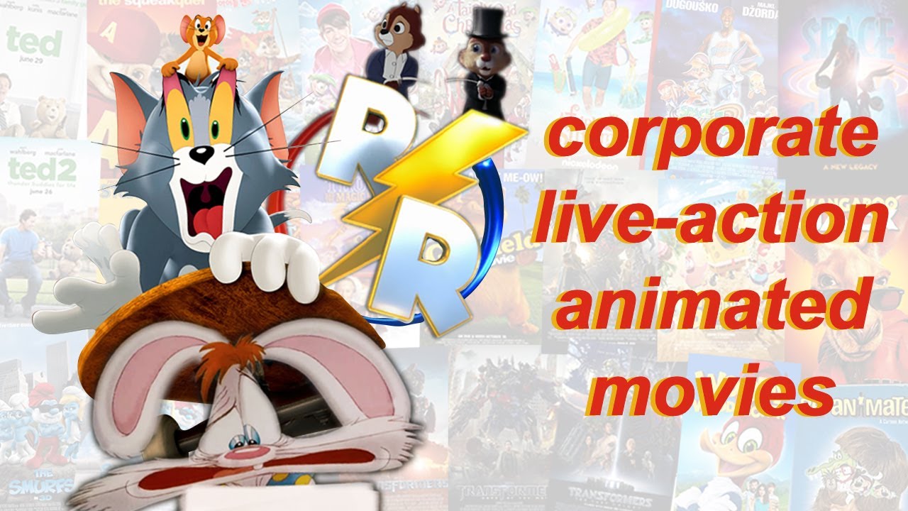tom and jerry, chip n' dale, & corporate live action/animated movies
