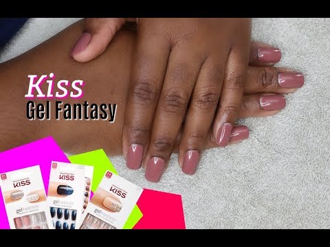 How To Use | Kiss Gel Fantasy Nails | Quick and Easy Nails - YouTube