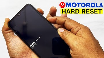 Moto E6/ E6s/ E6 Play/ E6 Plus - Hard Reset | Unlock Pattern Pin Password | Factory Reset