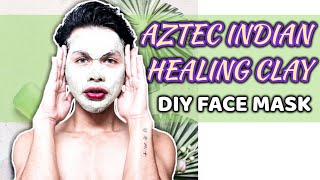 DIY DEEP PORE CLEANSING FACE MASK WITH AZTEC INDIAN HEALING CLAY | NEIL GALVE