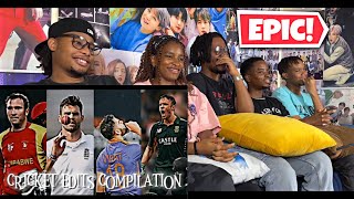 Africans React to CRICKET EDITS COMPILATION FOR AFRICAN REACTS PT4