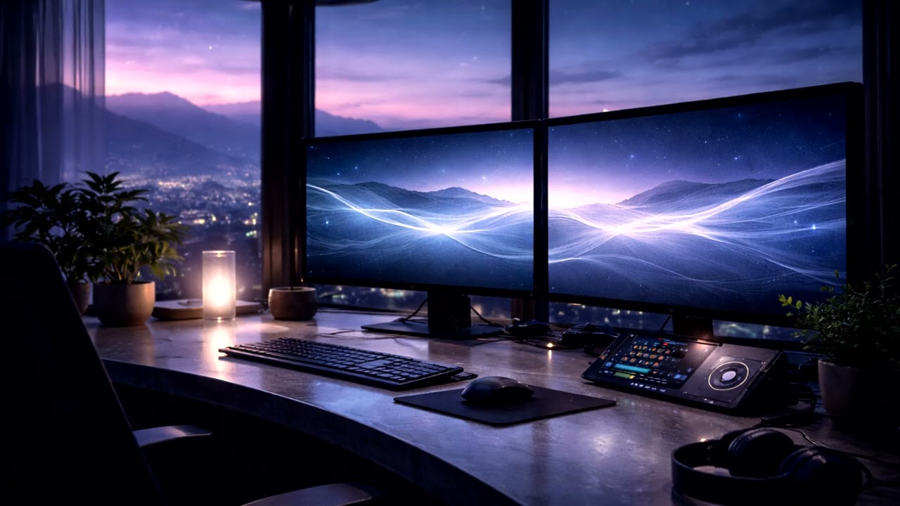 Deep Flow State LOFI - Binaural Beats for Improved Focus and Motivation Stopping Distractions