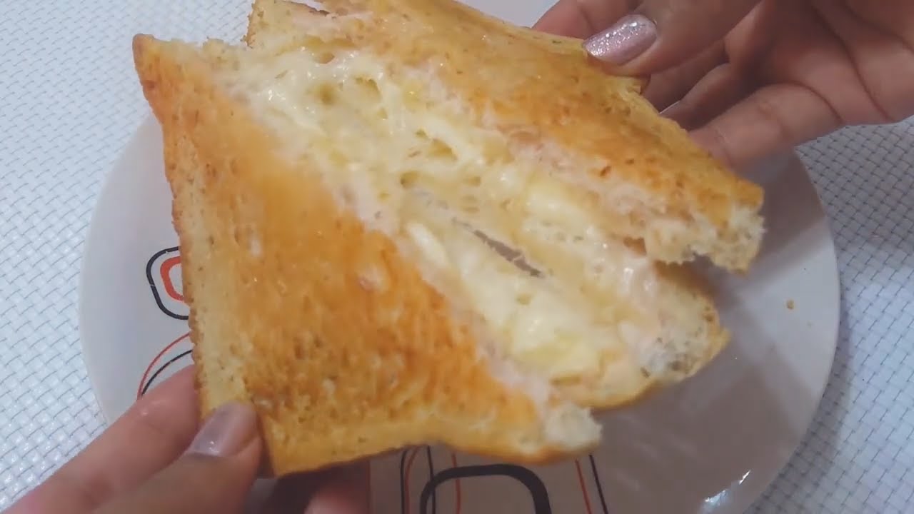 Grilled cheese sandwich Emmental Toast in 7 minutes YouTube
