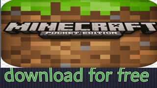 how to download Minecraft pocket edition for free on Android easiest way ever screenshot 2