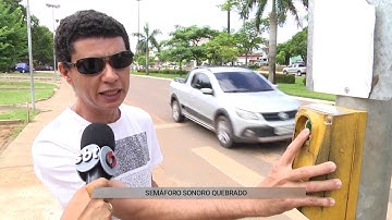 SEMÁFORO SONORO QUEBRADO
