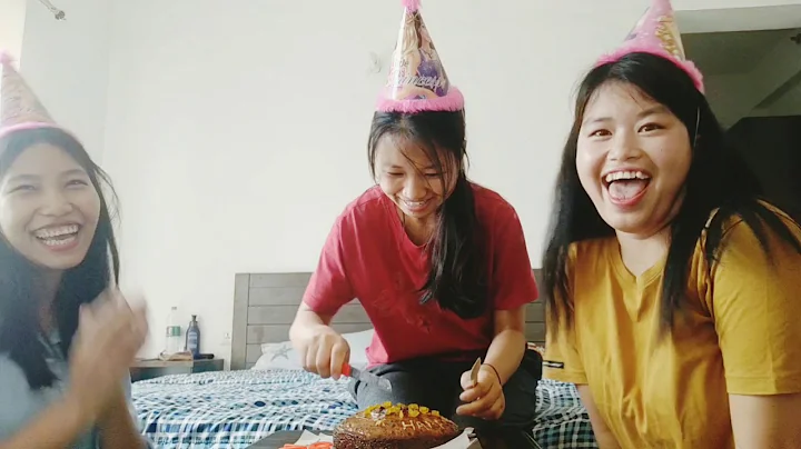 We surprise our bestie Birthday with Homemade Cake
