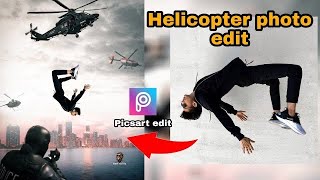 Picsart Helicopter 🚁 photo editing part 2 ll Helicopter 🚁 photo editing tutorial screenshot 3