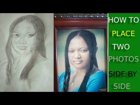 How to place photos side by side using the Microsoft paint