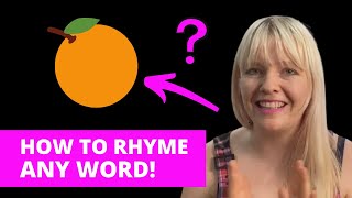 How to rhyme any word | Write better lyrics