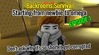 From Newbie To Omega. Episode 1 Backroomssurvival
