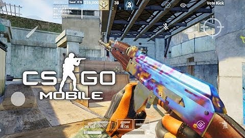 COUNTER-STRIKE MOBILE GAMEPLAY OVERPASS MAP