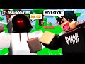 I Put My PHONE NUMBER In My Name.. (Roblox Bedwars)