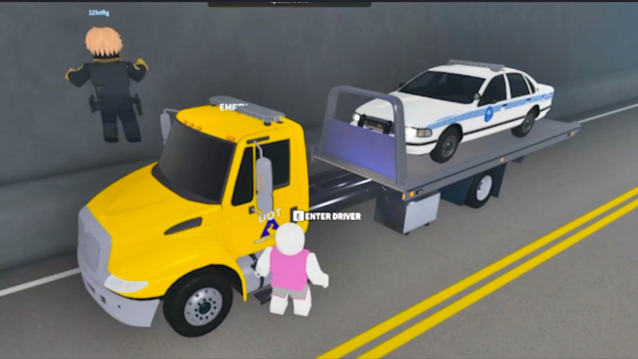 Угон полицейских машин в округе Либерти (RP)