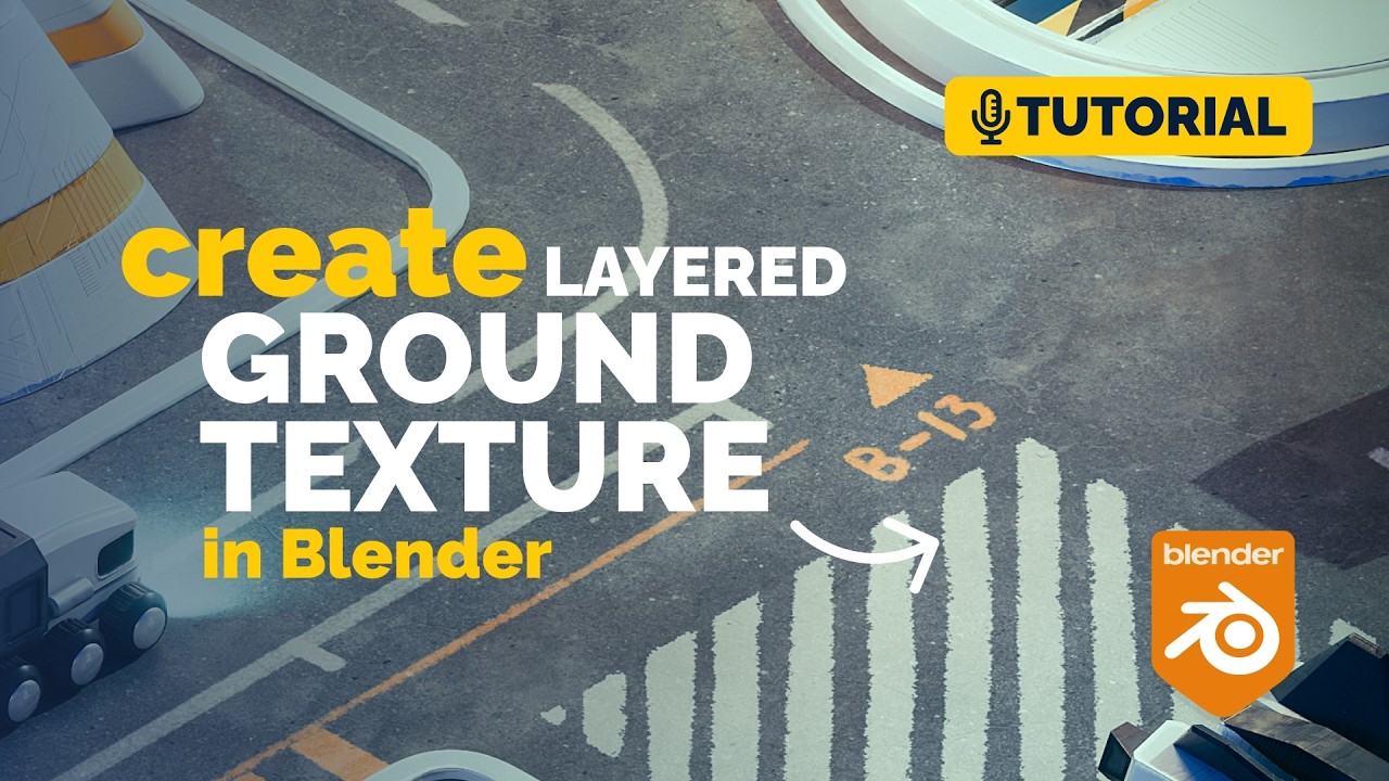 Урок по рисованию текстур земли в Blender