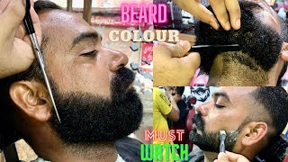 Beard 🔥 Style 👍 2023 | Best Beard Style For Men 2023 | Talented Barbar Beard Colour Jeddah Salon