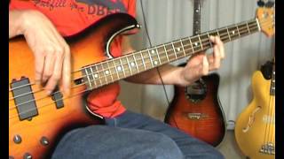 R.E.M. - The One I Love - Bass Cover chords