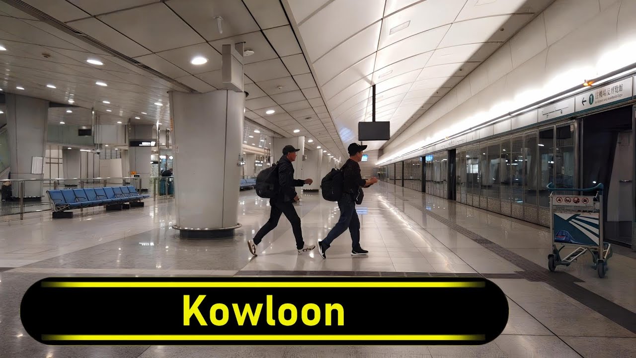 MTR Station Kowloon - Hong Kong 🇭🇰 - Walkthrough 🚶
