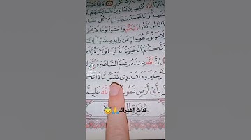قورعان الكريم❤️سورة لقمان💚اية{٣٣}🧡بصوت ماهر المعيقلي😇