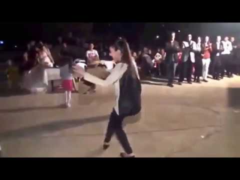 Beautiful Turkish Kolbasti Wedding Dance By A Girl