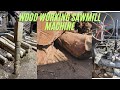 Neem Wood Transformation: From Logs to Lumber on a Sawmill Machine
