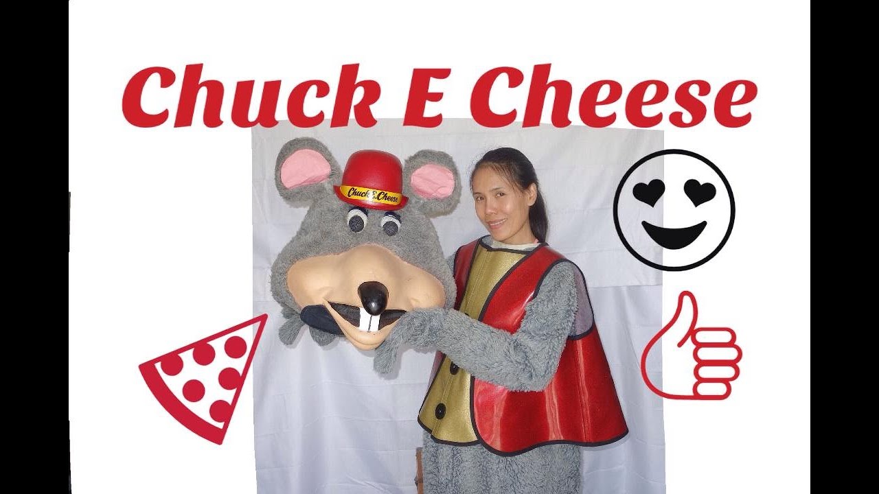 How to put on a Chuck E Cheese Costume Pizza Time Animatronics walk around  FNAF #smallyoutubers - YouTube