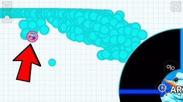 This is why MACRO IS BANNED! (Agar.io Mobile) - Araizon