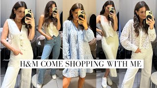 H&M COME SHOPPING WITH ME | NEW IN SPRING HAUL 2024