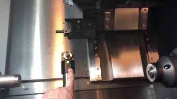 DOOSAN Touching off Tool Offsets in X