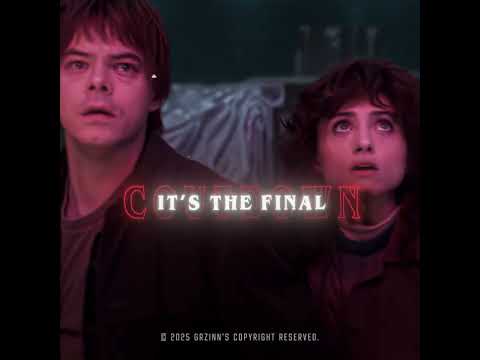 Stranger Things | It's The Final Countdown | EDIT | It's The Final Countdown | 4K60FPS