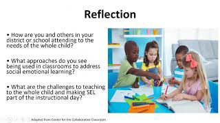 Educating the Whole Child: MTSS in Pre-K utilizing the Pyramid Model