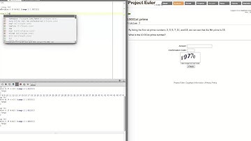 Project Euler Problem 7 - 100001st Prime - Solved in Clojure