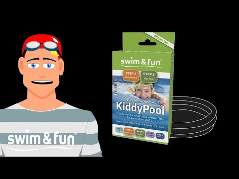 Keep water fresh in paddling pools with KiddyPool