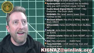 Un-Edited Stream Patrons Pick WinLink Email Over Amateur Radio