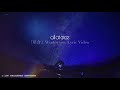 all at once「星合」Winter ver. Lyric  Video（YouTube限定）