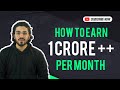 How To Earn More Than 1 Crore Per Month | Aman Dhattarwal | @Hustlers bay