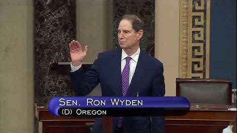 Senator Ron Wyden Calls On Senate To Pass Bill To Extend Expanded Unemployment Insurance
