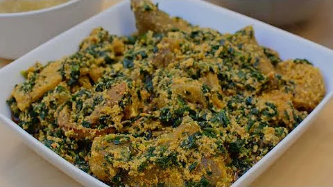 HOW TO MAKE EGWUSI SOUP IN DIASPORA USING PUMPKIN SEEDS * how will they know it’s not egwusi