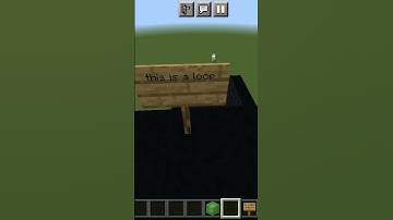 this vdo is a loop #foryoupage #minecraft #loop #loops #shorts #short #fyp