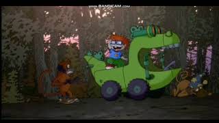 The Rugrats Movie- Phil, Lil, And Chuckie Save Tommy And Dil From The Monkeys